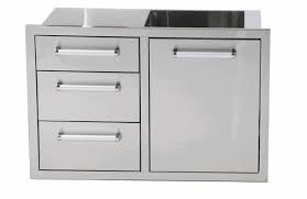 bonfire triple drawer/trash can combo