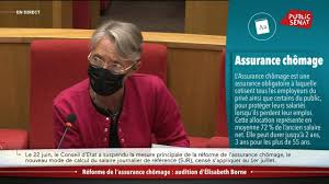 Novembre 2019 puis avril 2020. Calcul Des Allocations Chomage Elisabeth Borne Veut Rassurer Le Conseil D Etat Sur La Conjoncture Public Senat