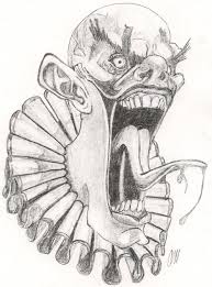 Discover over 2020 of our best clown. Evil Clown By Cagedspirit On Deviantart Scary Clown Drawing Scary Drawings Halloween Drawings