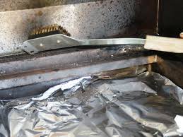 Oil & grease stain remover is extremely easy to apply because it doesn't require any additional equipment, mixing, troweling, tape or plastic covering. How To Clean A Barbeque Grill In 15 Minutes How Tos Diy