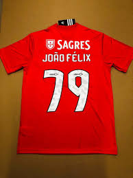 2019 S L Benfica Sport Lisboa E Benfica Joao Felix 79 Short Sleeve Version Brand New W Tags Size Large L Grande Soccer Jersey Mens Tops Jersey