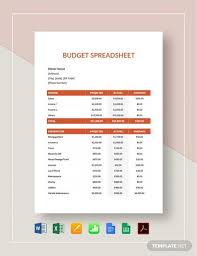 Simple Budget Spreadsheet Template Word Excel Google Docs Apple Pages Google Sheets Apple Numbers Pdf In 2020 Budget Spreadsheet Template Budget Spreadsheet Budget Template