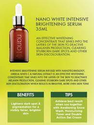 I am not sure is it exclusive to malaysia, but i can't really find it anywhere outside of malaysia so i guess it is only for malaysians. Nano White Intensive Brightening Serum 30ml Dark Spot Corrective Serum 30ml Shopee Malaysia