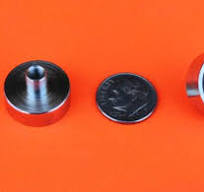Neodymium Cup Magnets w/M4 Female Stud 0.79" 30 lbs Holding