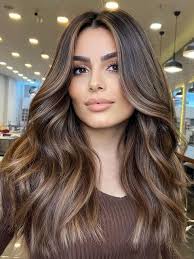 Brown Balayage Flawless Wavy HD Lace Human Hair Wig WIG054 - Wigs - WigShe