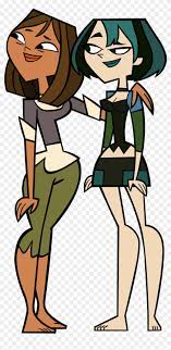 100latino 119 8 Tdas Courtney And Gwen In Barefeet - Total Drama Island Gwen  - Free Transparent PNG Clipart Images Download