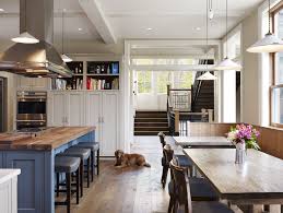 Check spelling or type a new query. Modern Neutral Kitchen With Butcher Block Topped Island Luxe Interiors Design