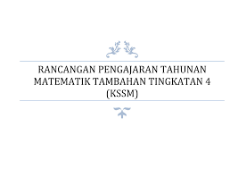 Rpt Matematik Tambahan Tingkatan 4 Tahun 2020 Naliza Nasrun Membalik Pdf Dalam Talian Anyflip