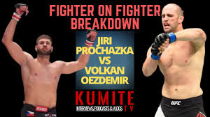 Jiri prochazka made quite the impression in his ufc debut with a stellar performance against volkan oezdemir at ufc 251 in july. Jiri Prochazka Vs Volkan Oezdemir Fighter On Fighter Breakdown Prediction Ufc 251 Youtube