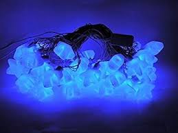 Made In India Blue Candy Star Led Light 9 Meters Diwali Wedding Christmas Party Home Decoration Trendy Quirky Unique Gift Copper Wire Lights Blue Candy Glimmer