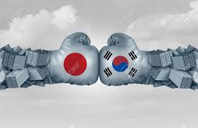 In the following decades, nationalist and radical groups emerged to struggle for independence. South Korea Japan Trade Conflict And Global Trade Dispute As Two Opposing Boxing Gloves And Freight Containers In A Japanese And South Korean Economic Crisis As A 3d Illustration Stock Photo Picture