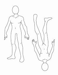 Pin On Printable Template Example Simple Browse our cartoon body outline images, graphics, and designs from +79.322 free vectors graphics. pin on printable template example simple