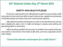 According to the who global report on road safety 2018, india ranks number 1 in the number of road accident deaths across 199 countries. Safety Pledge Oath In English Hindi And Marathi For 50th National Safety Day 2021 Hse And Fire Protection Safety Ohsa Health Environment Process Safety Occupational Diseases