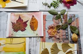 Create vein shapes on the leaves with a craft knife. Separated By Distance Send Pressed Flowers The New York Times