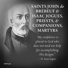 Today we honor the North American Martyrs