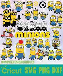 Free minion christmas vector download in ai, svg, eps and cdr. Minions Disney Bundle Svg Png Dxf Movie Design Bundles
