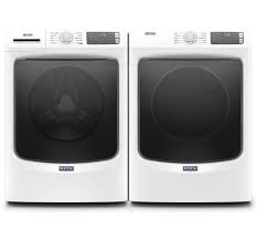 Its powerwash cycle is made to deliver the best but it's not all just about power on this washing machine, the sanitize cycle removes 99.9% of common household bacteria, so you can count on it to. Maytag Front Load Washer Dryer Pair Badcock Home Furniture More