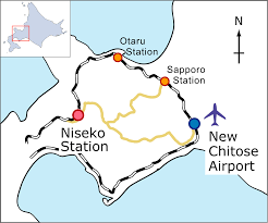 Hokkaido (北海道 hokkaidō) is the northernmost of japan's four main islands. File Hokkaido Niseko Map Svg Wikipedia