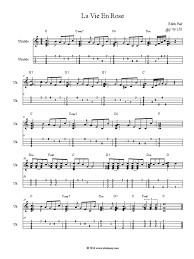 The chords that we use for playing la vie en rose on ukulele are: La Vie En Rose Ukulele Pdf Pdf