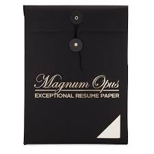 Watermark Free Resume Paper By Magnum Opus 50 Sheets Exceptional Ivory 28 Lb 8 5x11 Ideal Stationery For Professional Executive Resumes Letterhead And Interviews Buy Online In India At Desertcart In Productid 69020080
