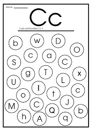 Learn the alphabet and words while coloring with our printable alphabet coloring pages. Letter C Worksheets Flash Cards Coloring Pages