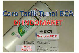 Nah untuk mendapatkan kode tarik tunai di indomaret sendiri nasabah bisa mendapatkan kodenya setelah sampai di indomaret, langsung saja untuk temui kasir. Cara Tarik Tunai Bca Di Indomaret Bebas Biaya Admin Triharyono Com
