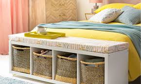 With a storage drawer and shelf space for an alarm clock and bedside read, keeping floors clear helps create the illusion of extra space. Bedroom Storage Ideas To Declutter And Create A Calming Sleep Space