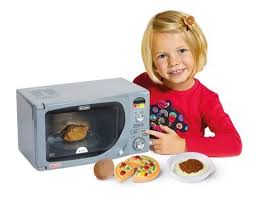 Kids Pretend Play Interactive Realistic Countertop Microwave Oven Toy Playset Countertop Microwave Oven Kids Pretend Play Kids Playing