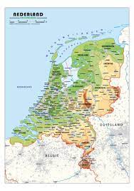 23.645 resultaten voor 'kaart nederland'. Schoolkaart Nederland Natuurkundig Vector Map De Kaarten Webshop