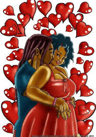 Big Hebrew Love Black Love Art Black Art Black Couple Art