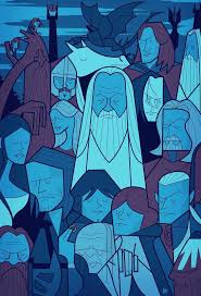 А назгул как взвоет, как мимо просвищет, как в бой бросит армию — тыщу за тыщей, чтоб взять. Lord Of The Rings 2 Poster Juniqe