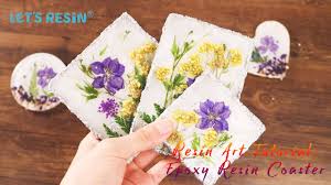 Remove the flower from the desiccant and spray it lightly with a spray resin. Resin Art How To Make Resin Crafts With Dried Flower A Youtube