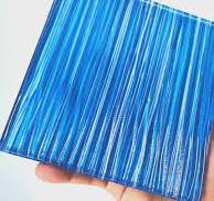 Ripple Electric Blue 6x6 Pool Tile | Tiles and Deco