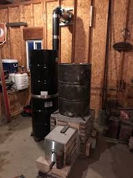 Extra bench space for when the stove is not being used. Rocket Stove Shop Heater Album On Imgur