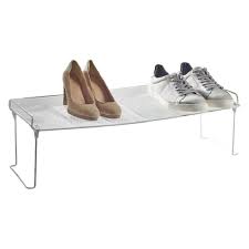 Range Chaussure Etagere Blanche Superposable Meuble A Chaussures Bureau Et Entree Meuble Gifi