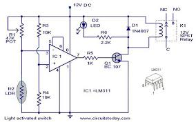 Bc547 and 557s are called for in paul's schematic, but 2n3904 and 3906s or similar can be used as well. Light Activated Switch Circuit