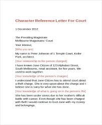 Sample character reference letter to judge. Writing A Character Reference For A Judge