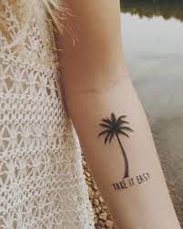 It is perfect for a small palm tree tattoo. 25 Palm Trees Ideas Palm Tree Tattoo Tree Tattoo Palm Tattoos