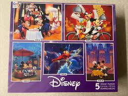 Check spelling or type a new query. 5 In 1 Disney Ceaco Puzzles Mickey Mouse Donald Goofy Minnie 300 500 750 Jigsaw For Sale Online Ebay