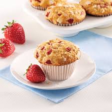 Muffins Aux Fraises Desserts Strawberry Muffins Snacks