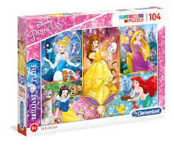 Buy jigsaw puzzles online & find brands like remark, clementoni, china oem & much more. Disney Princess 104 Pcs Brilliant Puzzle Clementoni