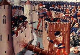The Siege Of Beauvais 1472 King Louis Xi Of France Speaking Of The Duke Of Burgundy The First Place That Can Resist Joan Of Arc French History Medieval