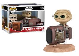 Rey And Hover Bike Funko Pop Star Wars Star Wars Celebration Vinyl Figures
