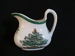 Christmas china patterns you'll love for your southern home. Spode Christmas Tree Creamer Missing Pieces Discontinued Tableware China Replacements Dinnerware Crystal Stemware Flatware Winnipeg Mb
