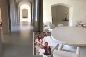 Kanye west's religious choir and prayer performance group sunday service has been popping up across the united states. Inside Kanye West S House Star Shares Snaps From Inside The Empty Mansion He Shares With Kim Kardashian But Fans Aren T Impressed Mirror Online