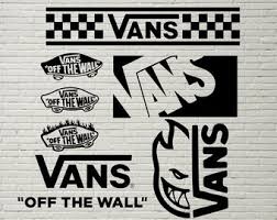 Vans is a trendy shoes brand in the usa that was established by paul van doren in march 1966. Etsy Your Place To Buy And Sell All Things Handmade Vans Logo Vans Off The Wall Wall Logo