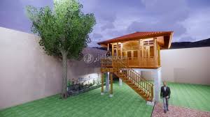 Desain rumah 2 lantai kayu minimalis banyak bukan referensi untuk rumah minimalis dengan 2 lantai di tahun 2020? Desain Eksterior Interior Rumah Kayu Minimalis Modern Jatibagus Furniture