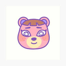 Is it your first time. Bear Animal Crossing Art Prints Redbubble