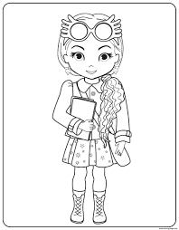 Free coloring pages results for luna+lovegood. Luna Lovegood 2 Coloring Pages Printable