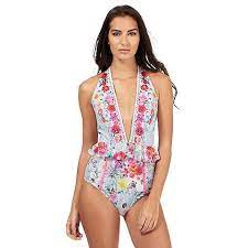 Floozie By Frost French Multi Coloured Floral Print Swimsuit Floral Print Swimsuits Stylish Swimsuits Sophisticated Swimwear